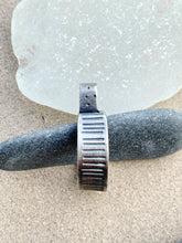 Load image into Gallery viewer, Sterling Silver Adjustable Circle In Square Ring