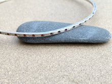 Load image into Gallery viewer, Tres Tri Color Organic Bangle Set Sterling & Copper