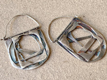 Load image into Gallery viewer, Sterling Silver Dangle "Official Quarantine Earrings"