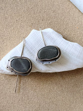 Load image into Gallery viewer, Sterling Silver "Clouds" Set W/ Found Beach Stone