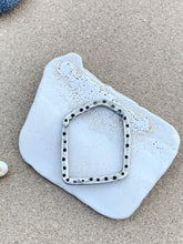 Load image into Gallery viewer, Stamped Sterling Silver Square "Abode" Ring