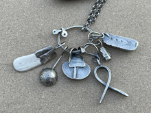 Load image into Gallery viewer, Custom Sterling Silver Charms w/ Chain