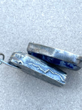 Load image into Gallery viewer, Bloodstone & Sterling Silver Coffin Pendant