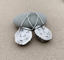 Load image into Gallery viewer, Sterling Silver "What Time Is It" Repurposed Steampunk Earrings