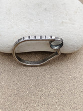 Load image into Gallery viewer, Sterling Silver &quot;Setting Sun&quot; Stamped Ring
