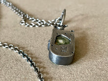 Load image into Gallery viewer, Sterling Silver w/ Jasper Pendant &amp; Rolo Chain
