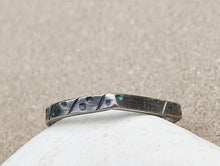 Load image into Gallery viewer, Sterling Silver Stamped Ring Flat Top
