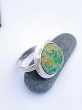 Load image into Gallery viewer, Sterling Silver Earth Ring
