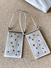 Load image into Gallery viewer, Sterling Silver Rectangle Dangle
