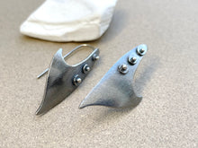 Load image into Gallery viewer, Sterling Silver Fire Earrings
