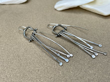 Load image into Gallery viewer, Sterling Silver 5 Dangle Earrings
