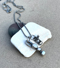 Load image into Gallery viewer, Sterling Repurposed Opal Pendant

