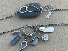 Load image into Gallery viewer, Custom Sterling Silver Charms w/ Chain
