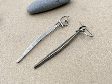 Load image into Gallery viewer, Sterling Silver Bar People Earrings

