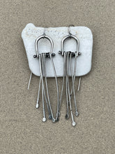 Load image into Gallery viewer, Sterling Silver 5 Dangle Earrings
