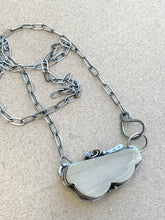 Load image into Gallery viewer, Sterling Silver Cloud Stone Pendant / Chain
