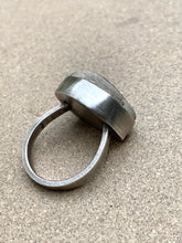 Load image into Gallery viewer, Custom Sterling Silver Ring w/ Found Stone
