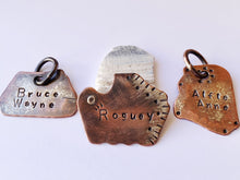 Load image into Gallery viewer, Custom Copper Dog Tags
